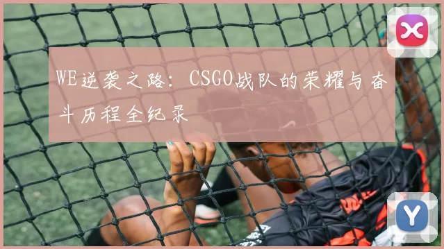 WE逆袭之路：CSGO战队的荣耀与奋斗历程全纪录