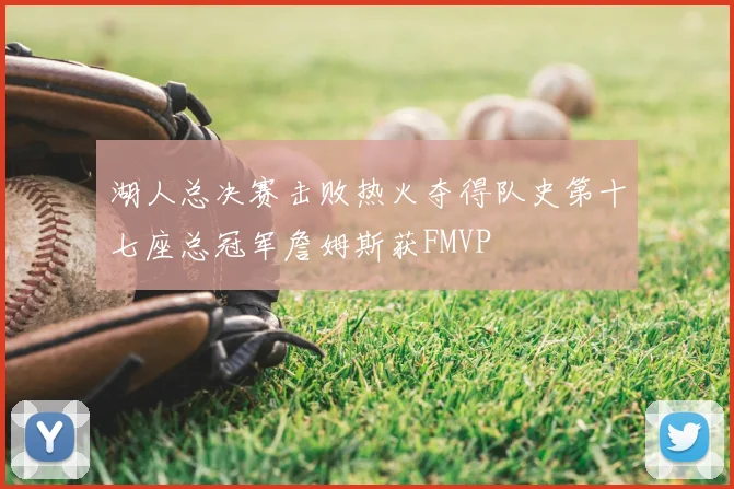 湖人总决赛击败热火夺得队史第十七座总冠军詹姆斯获FMVP