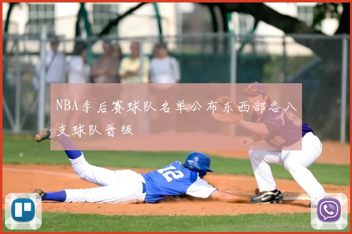 NBA季后赛球队名单公布东西部各八支球队晋级